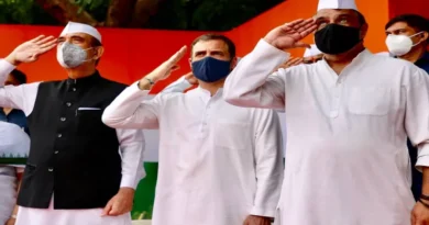 Congress takes out Azadi Gaurav Yatra in Delhi on 76th anniversary of Independence Day, video also released