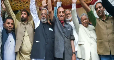 BJP's words like Ghulam Nabi Azad said Kashmir's special status will not return