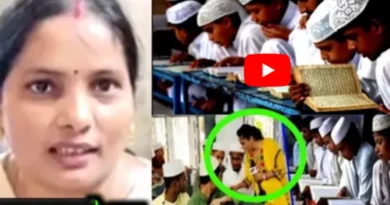 Watch video: Hindu teacher teaching in madrasa exposed right wing propaganda