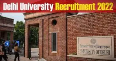Good News: Delhi University's permanent appointment for 101 assistant professors started, know full details