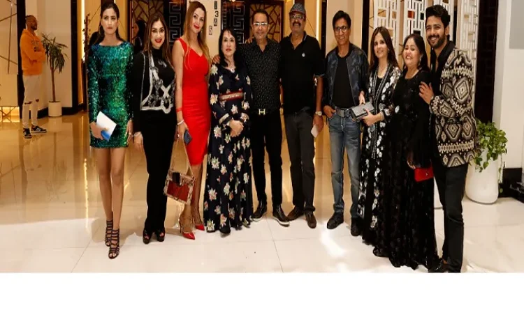 Pakistani and Bollywood stars arrive at Dubai Film Fair Middle East Achievers Night Festival