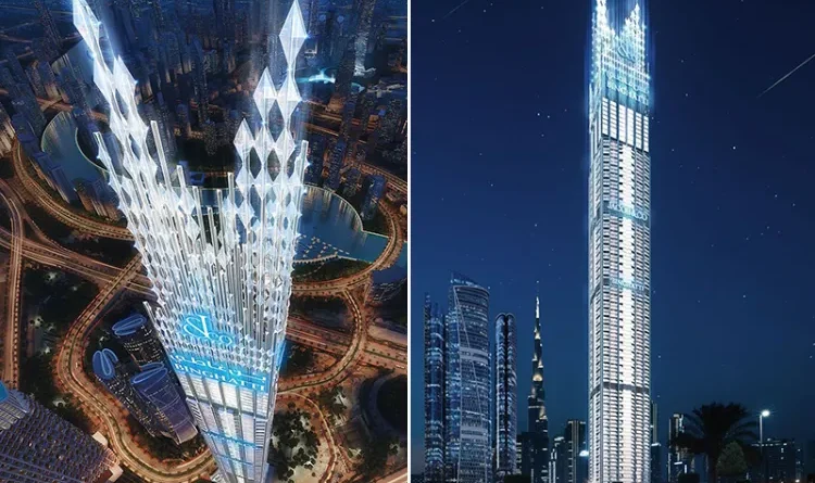 Watch video: This 'hyper tower' of Dubai will become the world's tallest residential building! 12,000 people from around the world attended the inauguration