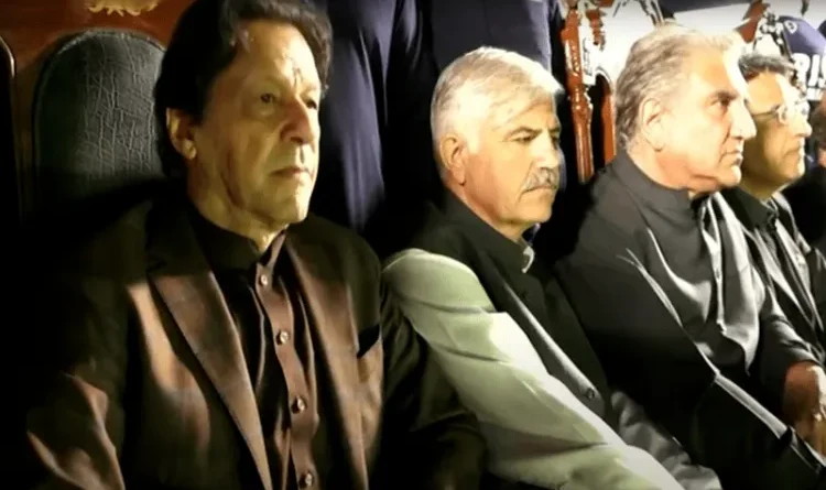 The three people who conspired to kill me are holding important positions: Imran Khan