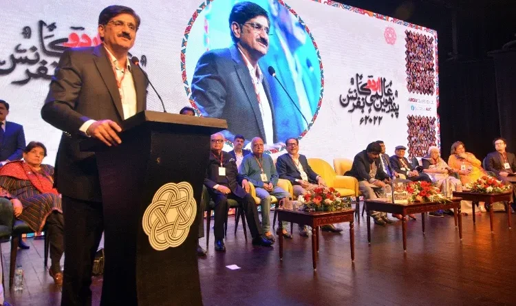 Urdu conference in Pakistan like Jashn-e-Reshta, a glimpse of culture and literature is being seen