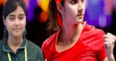 Tennis star Sania Mirza said this about Sania Mirza selected for Indian Air Force