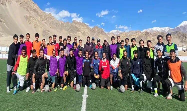 Santosh Trophy: Ladakh Football Team's Kashmir Connection