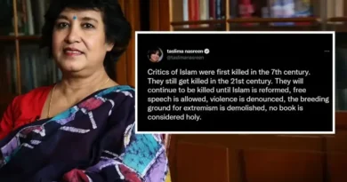 Anti-Islam and anti-Muslim writer Taslima Nasreen said, I am disabled for life