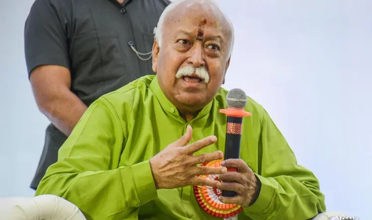 Bundelkhand's Peethadhishwar Rashtriya Swayamsevak Sangh's Sarsanghchalak angry with Bhagwat on statement made about Pandits