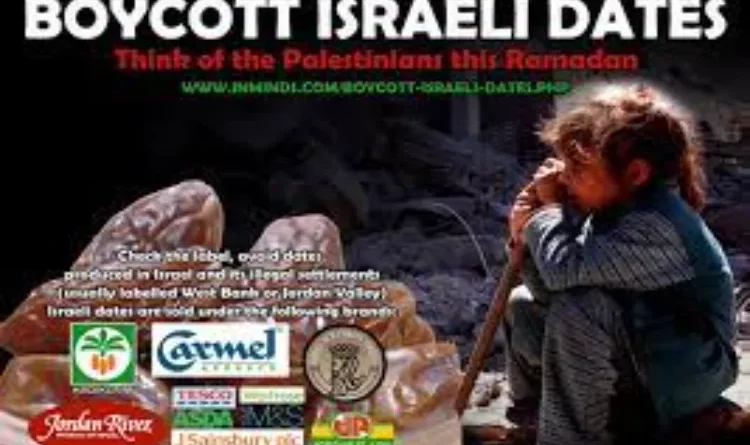 Why Friends of Al-Aqsa asked European Muslims to boycott Israeli dates in Ramadan