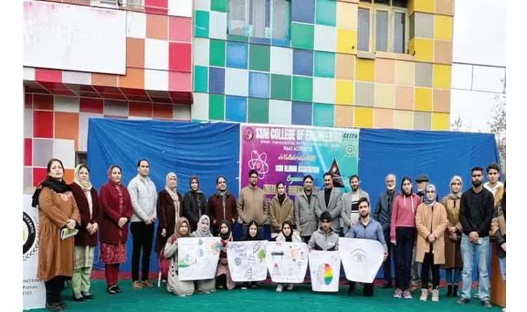 National Science Day in Kashmir's SSM College, emphasis on new discovery