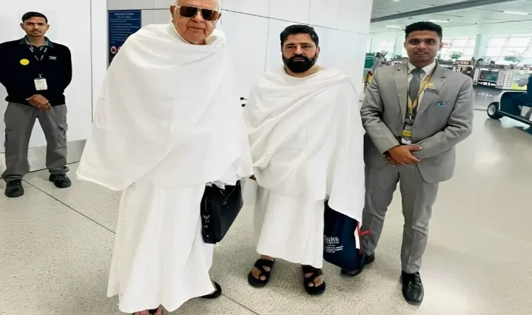 Farooq Abdullah leaves for Mecca to perform Umrah, catering companies will provide Iftar in Madina