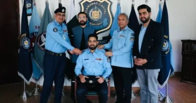 Cricketer Haris Rauf became the new ambassador of Islamabad Police, seeing this the mood got spoiled