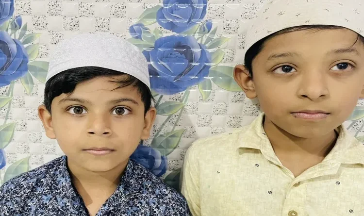 Little Muhammad Hasan and Muhammad Zia Waqas kept the first Rosa, family members congratulated