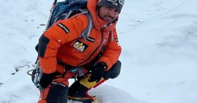 Pakistani mountaineer Sajid Sadpara conquered Mount Annapurna