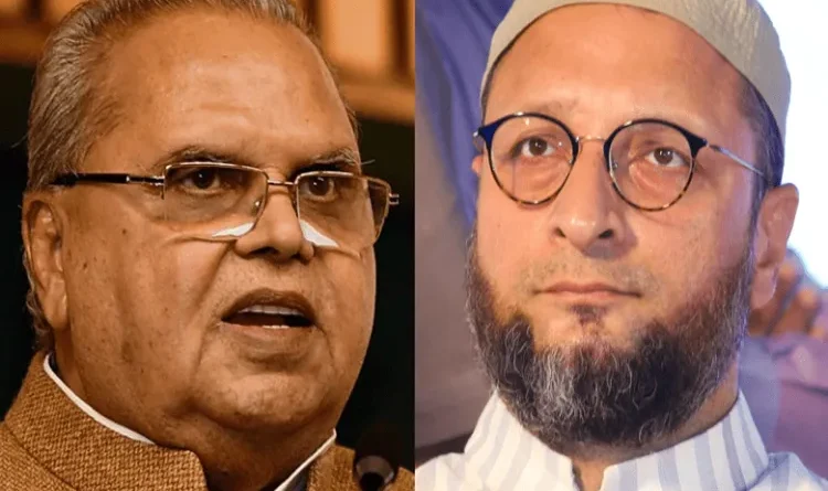 Instead of questioning the government on the Pulwama issue, why is Owaisi raging on Satyapal Malik? AIMIM Chief said – You played Holi with the martyrs