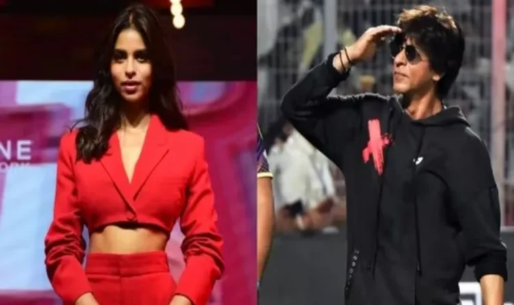 Suhana became the brand ambassador of international cosmetic company, Shah Rukh congratulated her daughter