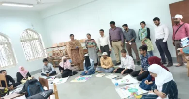 Latest news of Maulana Azad National Urdu University: Sirwat Jahan tops in poster making competition, discussion on quality education