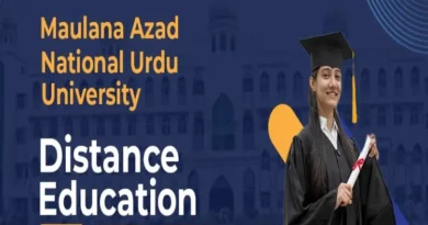 Maulana Azad National Urdu University: Portal open for distance education in PG and UG