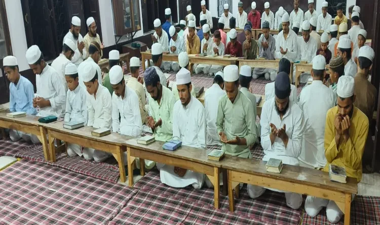 Special prayers were offered on the death of religious scholars