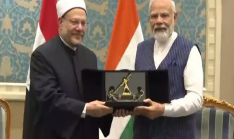 PM Modi on Egypt tour, met Grand Mufti and told- IT center will be established in Dar-ul-Ifta