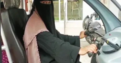 Hyderabad's auto driver Asiya Begum became an example for those who raised controversy on burqa