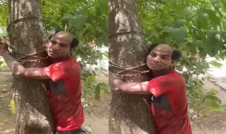 Sahil Khan was tied to a tree, beaten, shaved and made to chant Jai Shri Ram in a UP village