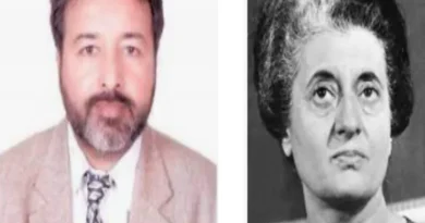 Why did Indira Gandhi file a sedition case against senior journalist Qurban Ali?