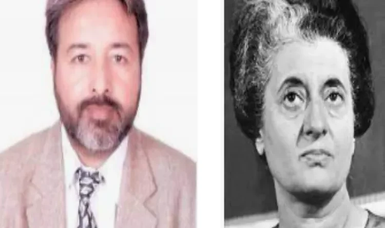 Why did Indira Gandhi file a sedition case against senior journalist Qurban Ali?