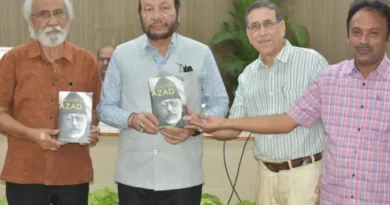 Syed Irfan Habib's book release on Maulana Azad, meet the author program