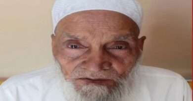 Shahi Imam of Mewat Jama Masjid Jahangiri Old Faridabad Maulana Noor Mohammad Chandeni died at the age of 95