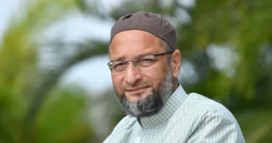 What was the response of the barrister on calling Asaduddin Owaisi's great grandfather a Hindu Brahmin?