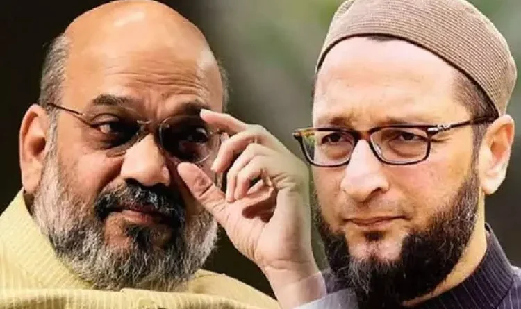 In response to Amit Shah's Liberation Day, Asaduddin Owaisi's party will celebrate National Unity Day on September 17, and a public meeting will also be held.