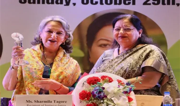 Jamia 103 Foundation Day Sharmila Tagore 'Imtiaz-e-Jamia', husband family donated land university