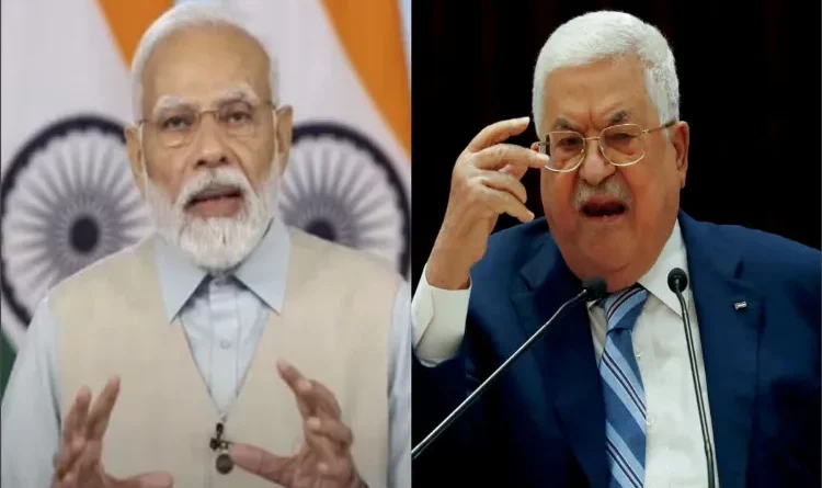 PM Modi wiped the tears of Palestinians, expressed condolences to the President of Palestine on the large number of deaths due to hospital bombing.