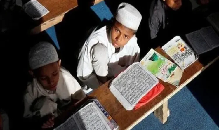 What order came from the UP government regarding madrassas that the Muslim community got upset?