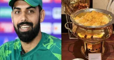 World Cup 2023: Shadab Khan blames Hyderabadi biryani for Pakistan team's sluggish fielding