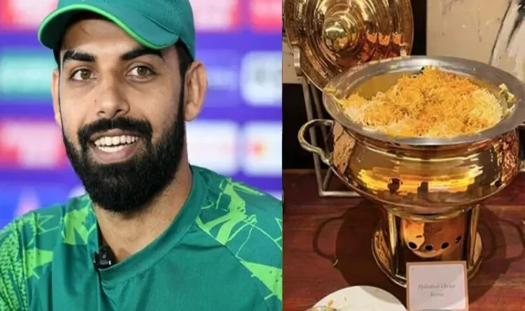 World Cup 2023: Shadab Khan blames Hyderabadi biryani for Pakistan team's sluggish fielding