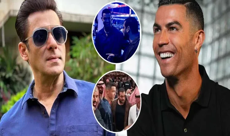 picture embarrassed spreading rumors Cristiano Ronaldo ignoring Salman Khan