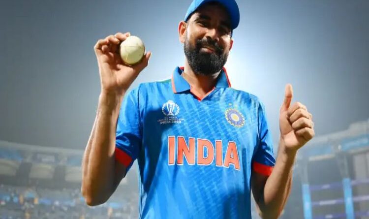 Why is Mohammed Shami's past life being remembered for taking maximum five wickets against Sri Lanka?