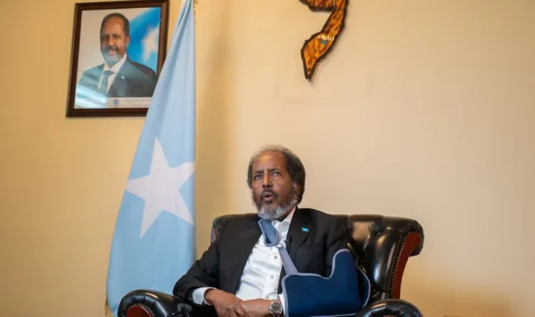 Somalia President speaks Hamas Israel war violence end