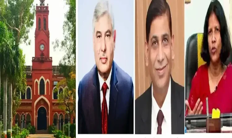 Who are those three names whose names have been agreed upon to become AMU Vice Chancellor?