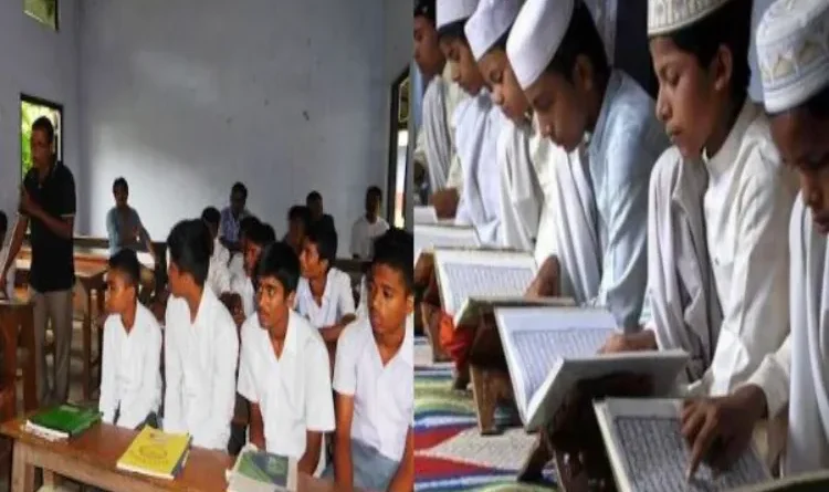 Another anti-madrassa step Assam government 1300 madrassas teaching English converted schools