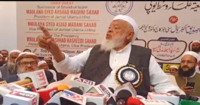 Arshad Madani say that we do not accept mosques temples built by demolishing them