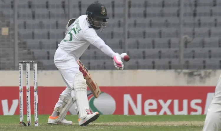 Mushfiqur Rahim became the first Bangladeshi batsman to be dismissed under which rule?