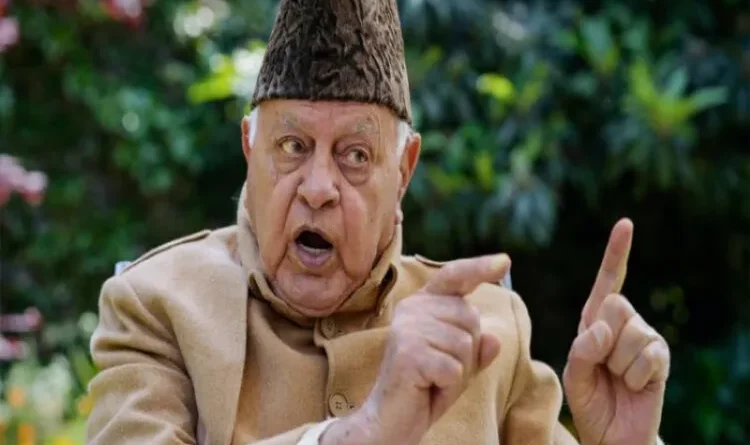 Regarding increasing terrorist incidents, Farooq Abdullah said, Kashmir should not become Gaza.