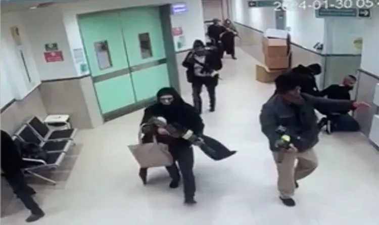 Hamas releases footage of Israeli commandos killing 3 Palestinians in West Bank hospital