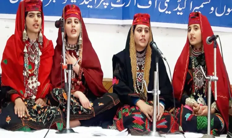 Shahida Khanum is engaged in preserving the costumes and culture of Gurjars of Kashmir.