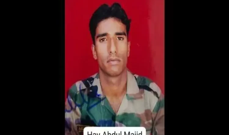 The feat of Havildar Abdul Majid due to which he got Kirti Chakra