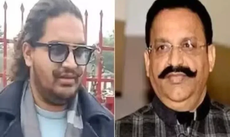 What did Mukhtar Ansari talk to his son Umar in his last moments?