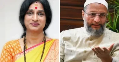 Loksabha Election 2024: Owaisi is not a halwa, BJP candidate from Hyderabad Madhavi Lata should 'gulp' him.